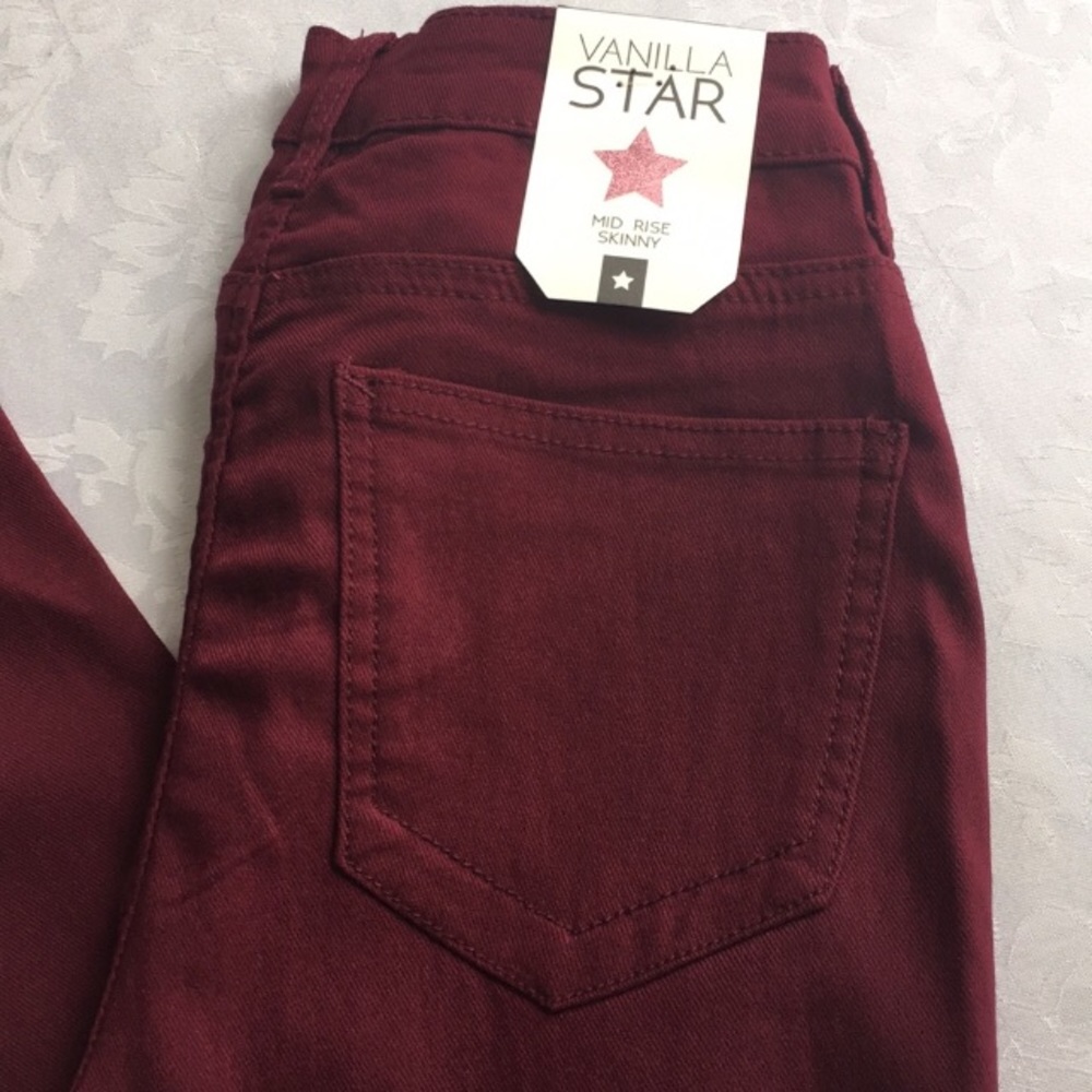πlast one VANILLA STAR Stretch Skinny Jeans NWT - Picture 4 of 6